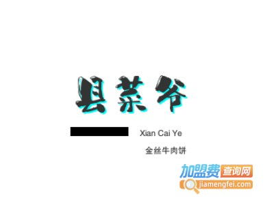 縣菜爺金絲牛肉餅加盟費是多少錢 總投資7.6萬元 加盟費查詢網